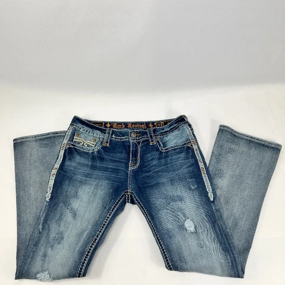 Super sexy Rock Revival Cameo Boot Cut Jeans Size 31